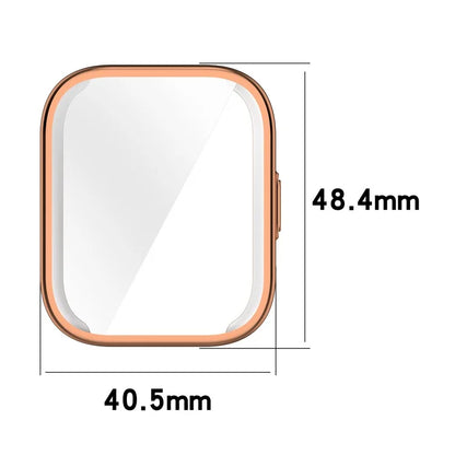 For Amazfit Bip 5 Unity TPU Case Anti-Scratch Smartwatch Protector Watch Case Cover