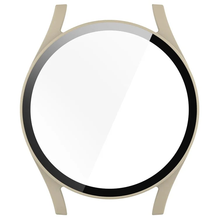For Samsung Galaxy Watch7 40mm PC Watch Case with Tempered Glass Screen Film