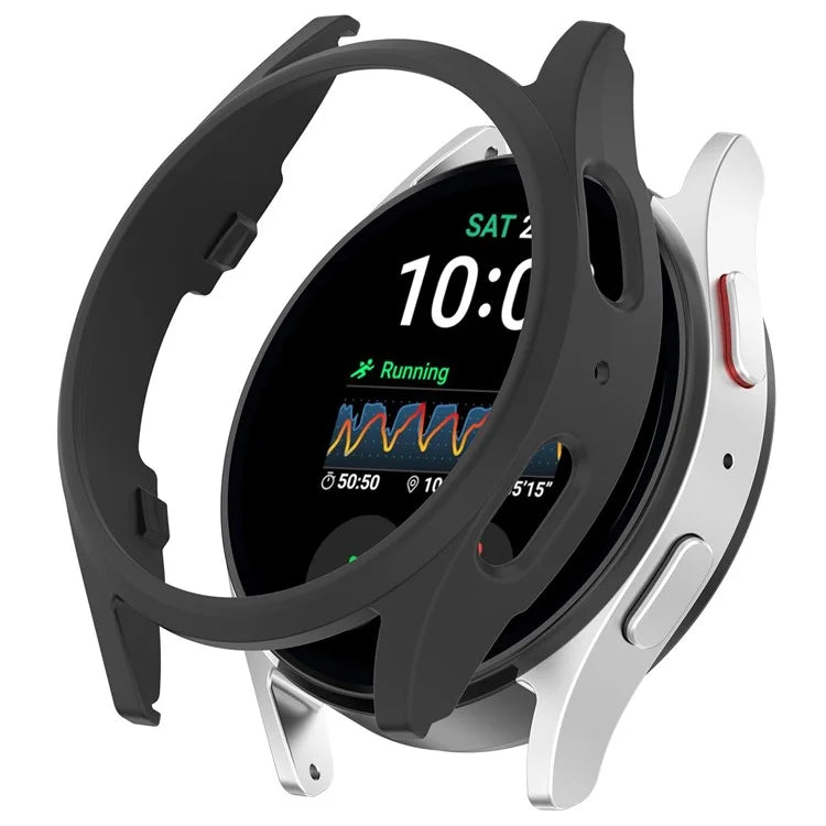 For Samsung Galaxy Watch7 44mm Watch Case Hollow Half Cover PC Frame