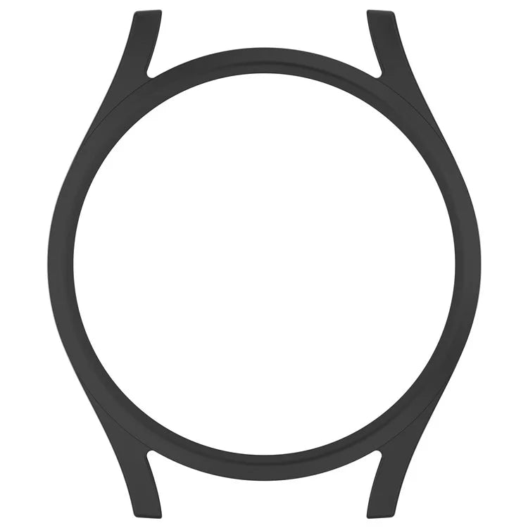 For Samsung Galaxy Watch7 40mm PC Watch Case Half Wrap Watch Cover Protector - Champagne Gold