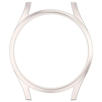 For Samsung Galaxy Watch7 40mm PC Watch Case Half Wrap Watch Cover Protector - Champagne Gold