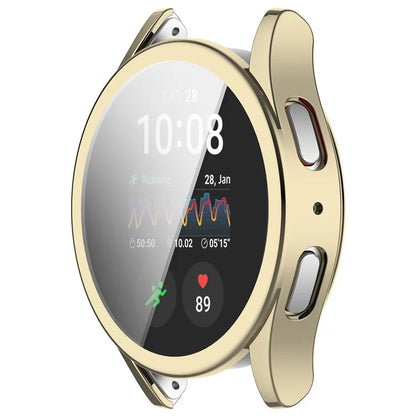 For Samsung Galaxy Watch7 44mm Electroplating TPU Watch Case TPU Full Coverage