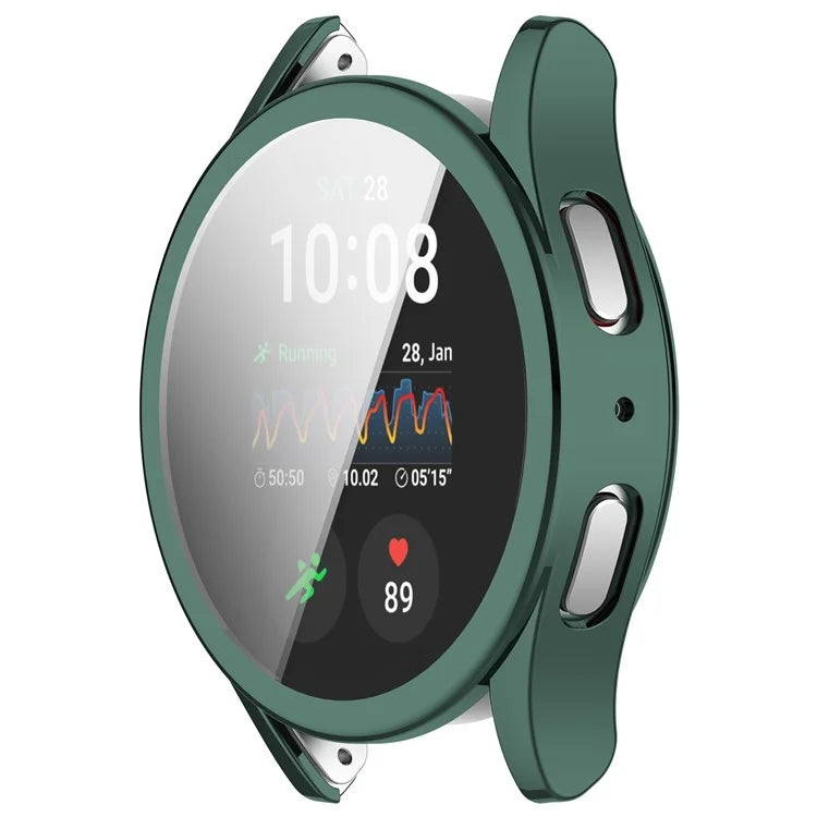 For Samsung Galaxy Watch7 44mm Electroplating TPU Watch Case TPU Full Coverage