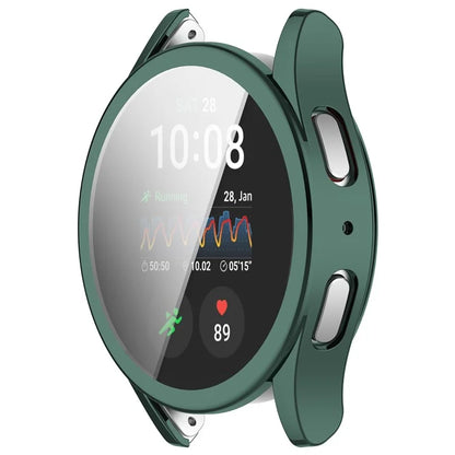 For Samsung Galaxy Watch7 44mm Electroplating TPU Watch Case TPU Full Coverage