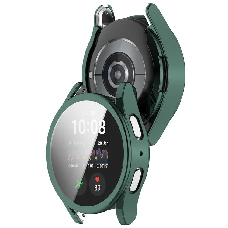 For Samsung Galaxy Watch7 44mm Electroplating TPU Watch Case TPU Full Coverage