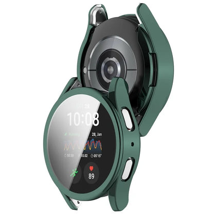 For Samsung Galaxy Watch7 44mm Electroplating TPU Watch Case TPU Full Coverage