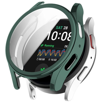 For Samsung Galaxy Watch7 44mm Electroplating TPU Watch Case TPU Full Coverage