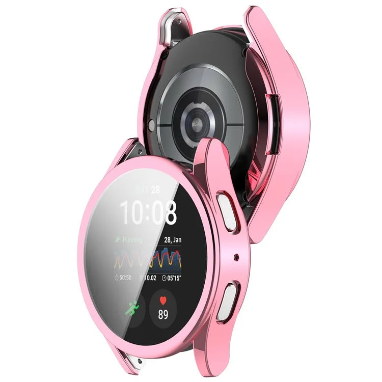 For Samsung Galaxy Watch7 44mm Electroplating TPU Watch Case TPU Full Coverage