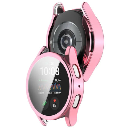For Samsung Galaxy Watch7 44mm Electroplating TPU Watch Case TPU Full Coverage