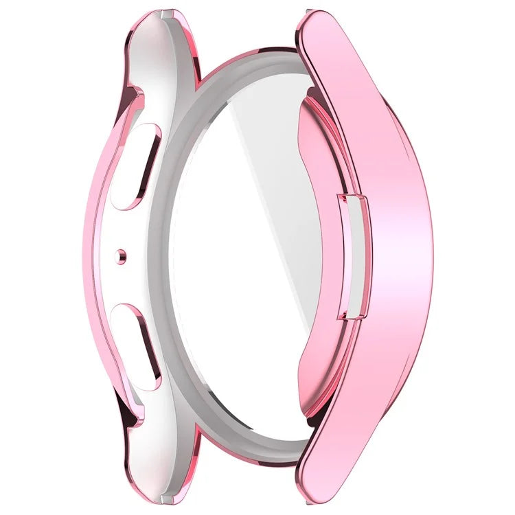 For Samsung Galaxy Watch7 44mm Electroplating TPU Watch Case TPU Full Coverage