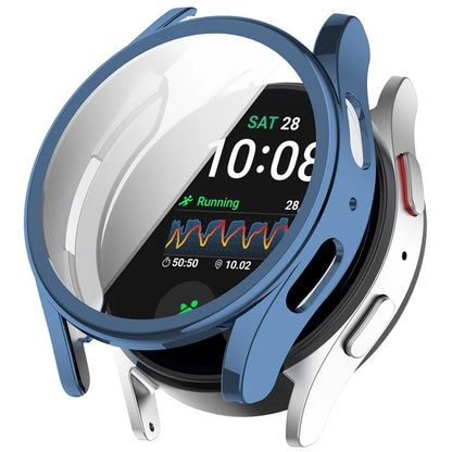 For Samsung Galaxy Watch7 44mm Electroplating TPU Watch Case TPU Full Coverage