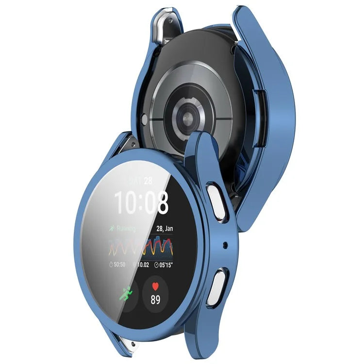 For Samsung Galaxy Watch7 44mm Electroplating TPU Watch Case TPU Full Coverage