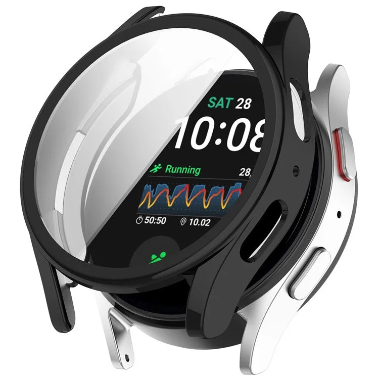 For Samsung Galaxy Watch7 44mm Electroplating TPU Watch Case TPU Full Coverage