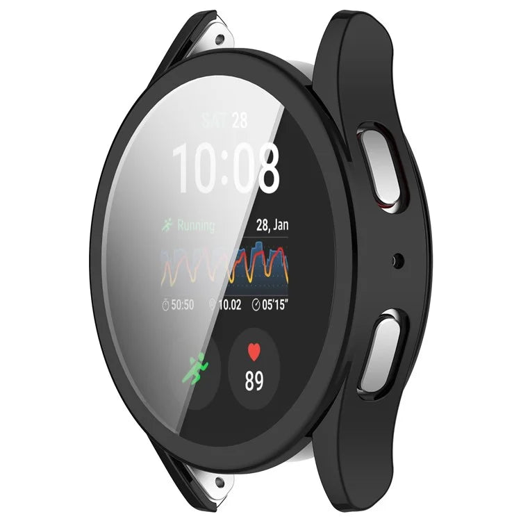 For Samsung Galaxy Watch7 44mm Electroplating TPU Watch Case TPU Full Coverage