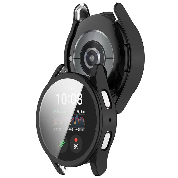 For Samsung Galaxy Watch7 44mm Electroplating TPU Watch Case TPU Full Coverage