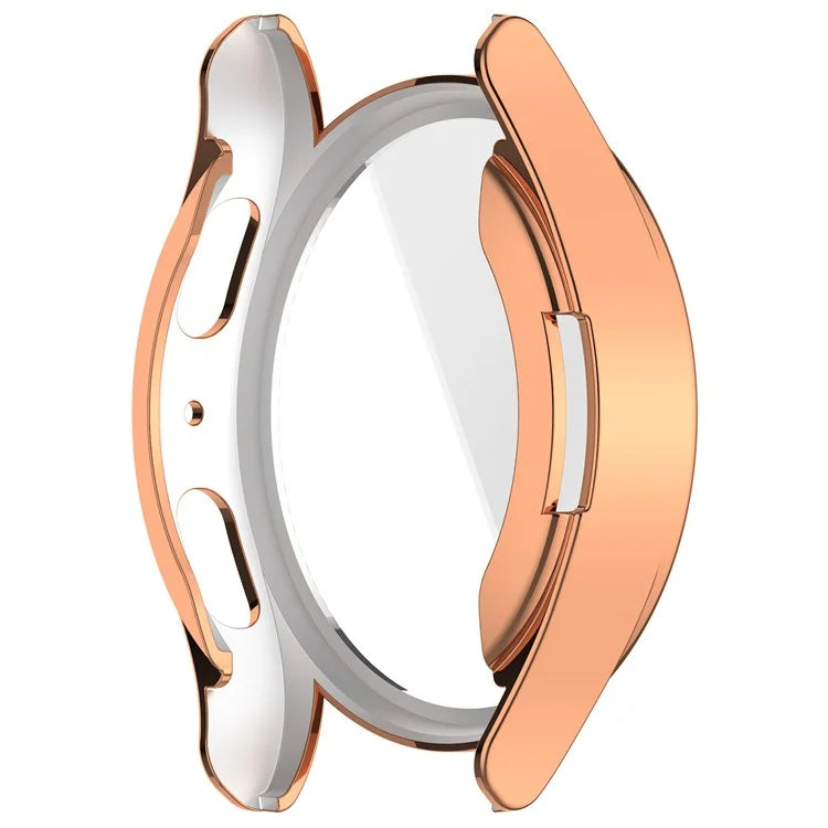 For Samsung Galaxy Watch7 44mm Electroplating TPU Watch Case TPU Full Coverage