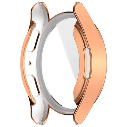 For Samsung Galaxy Watch7 44mm Electroplating TPU Watch Case TPU Full Coverage