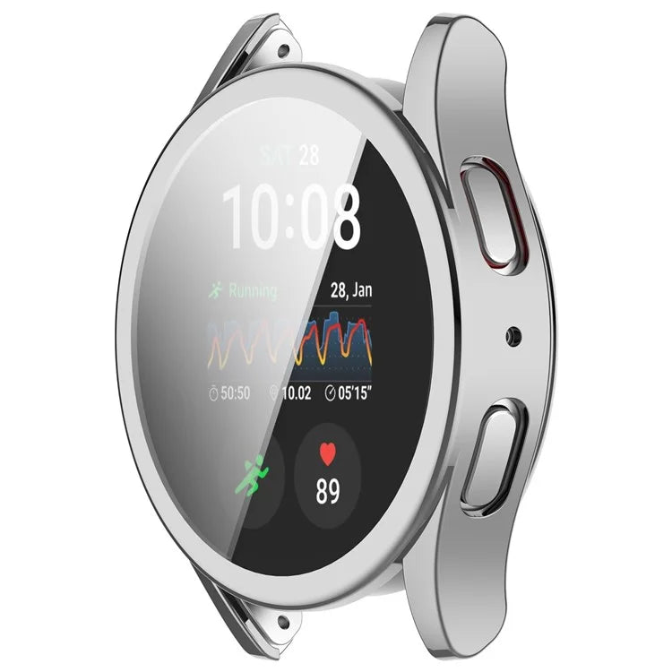 For Samsung Galaxy Watch7 44mm Electroplating TPU Watch Case TPU Full Coverage
