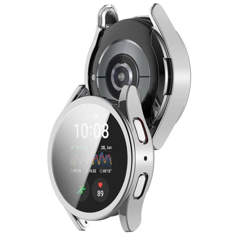 For Samsung Galaxy Watch7 44mm Electroplating TPU Watch Case TPU Full Coverage