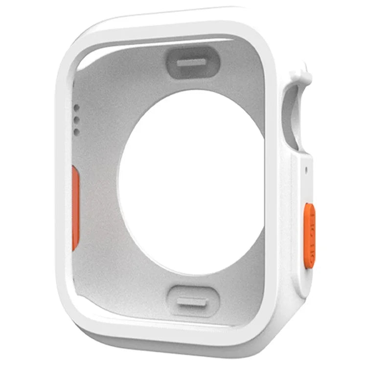 For Apple Watch Series 4 / 5 / 6 / SE / SE (2022) 44mm / 7 / 8 / 9 45mm Drop Protection TPU Watch Frame Case
