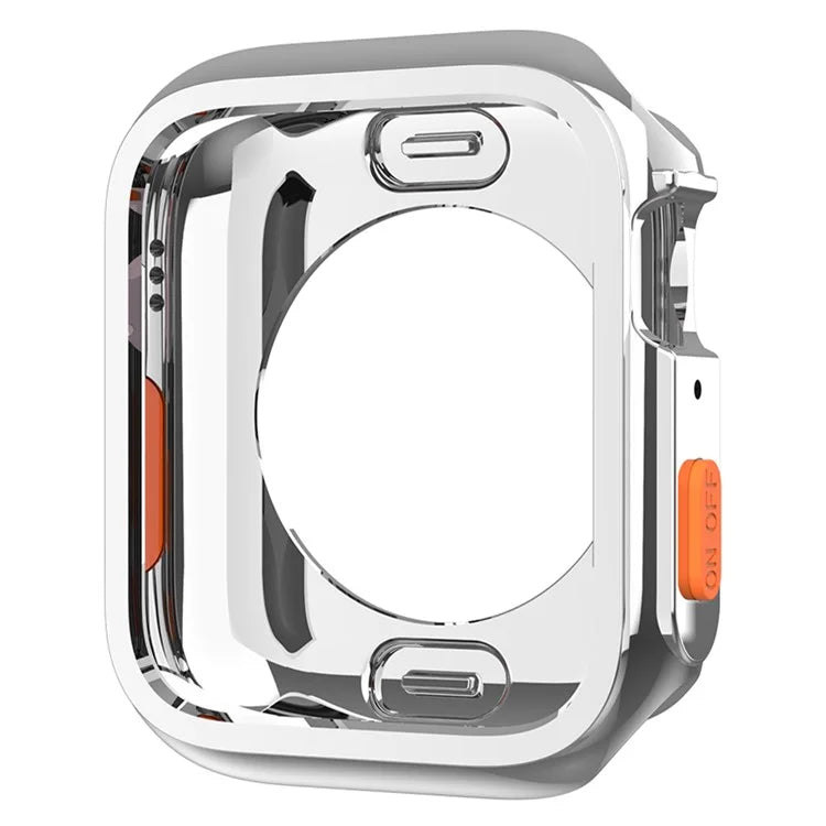 For Apple Watch Series 4 / 5 / 6 / SE / SE (2022) 44mm / 7 / 8 / 9 45mm Drop Protection TPU Watch Frame Case