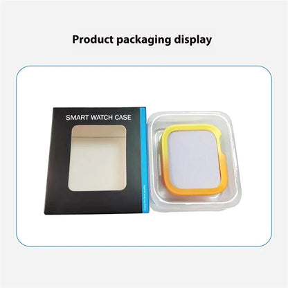 For Apple Watch Series 4  /  5  /  6  /  SE  /  SE (2022) 44mm  /  7  /  8  /  9 45mm Dual Color TPU Watch Case
