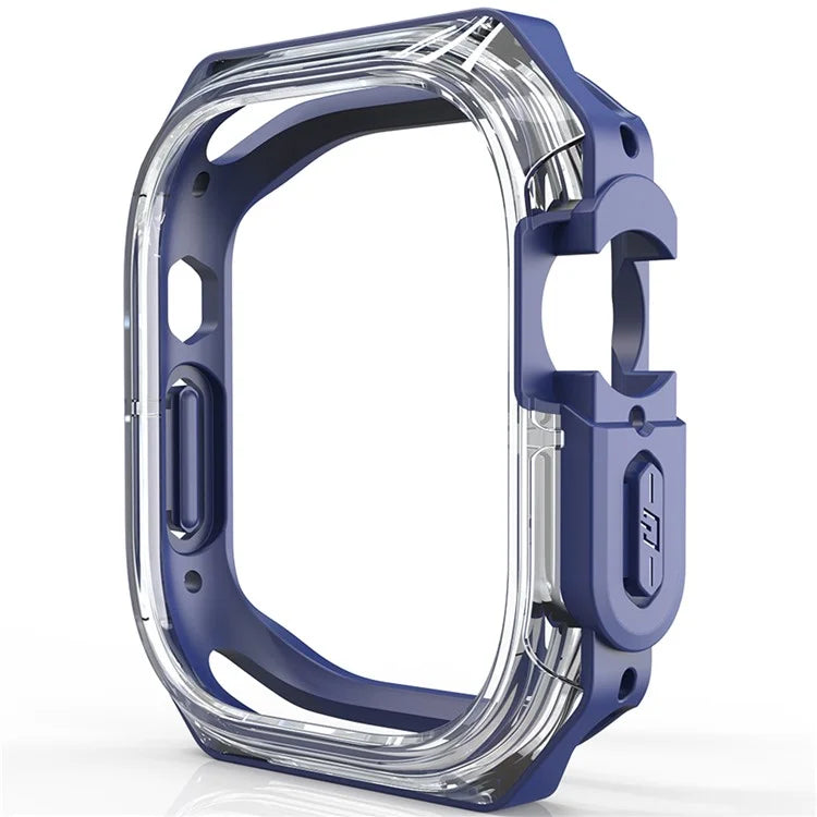 For Apple Watch Series 4 / 5 / 6 / SE / SE (2022) 44mm Watch Frame Case PC+TPU Protector