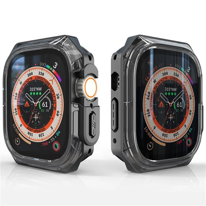 For Apple Watch Series 4 / 5 / 6 / SE / SE (2022) 44mm Watch Frame Case PC+TPU Protector