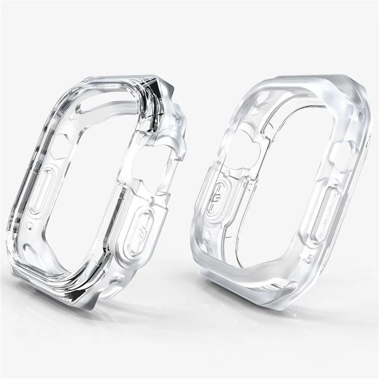 For Apple Watch Series 4 / 5 / 6 / SE / SE (2022) 44mm Watch Frame Case PC+TPU Protector