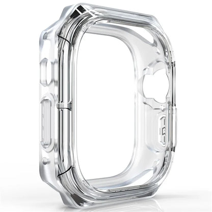 For Apple Watch Series 4 / 5 / 6 / SE / SE (2022) 44mm Watch Frame Case PC+TPU Protector