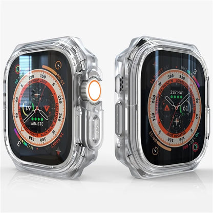For Apple Watch Series 7 / 8 / 9 45mm Watch Frame Case PC+TPU Smartwatch Edge Protector