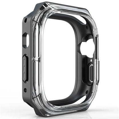 For Apple Watch Series 4 / 5 / 6 / SE / SE (2022) 40mm Watch Frame Case PC+TPU Smartwatch Edge Protector