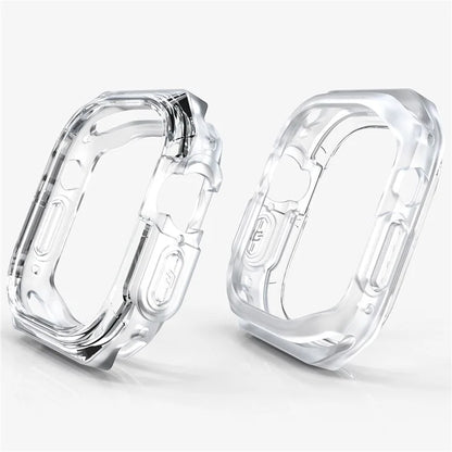 For Apple Watch Series 4 / 5 / 6 / SE / SE (2022) 40mm Watch Frame Case PC+TPU Smartwatch Edge Protector