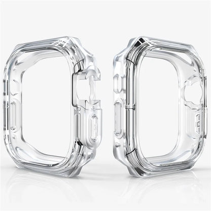 For Apple Watch Series 4 / 5 / 6 / SE / SE (2022) 40mm Watch Frame Case PC+TPU Smartwatch Edge Protector