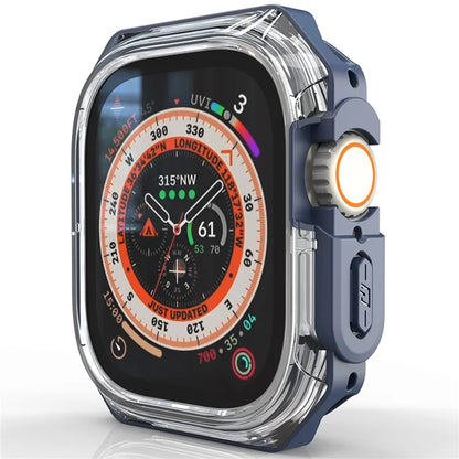 For Apple Watch Ultra 49mm / Ultra 2 49mm Watch Frame Case PC+TPU Smartwatch Edge Protector