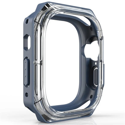 For Apple Watch Ultra 49mm / Ultra 2 49mm Watch Frame Case PC+TPU Smartwatch Edge Protector