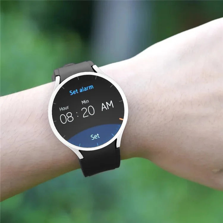 For Samsung Galaxy Watch7 44mm Case Hollow Hard PC Watch Case Cover