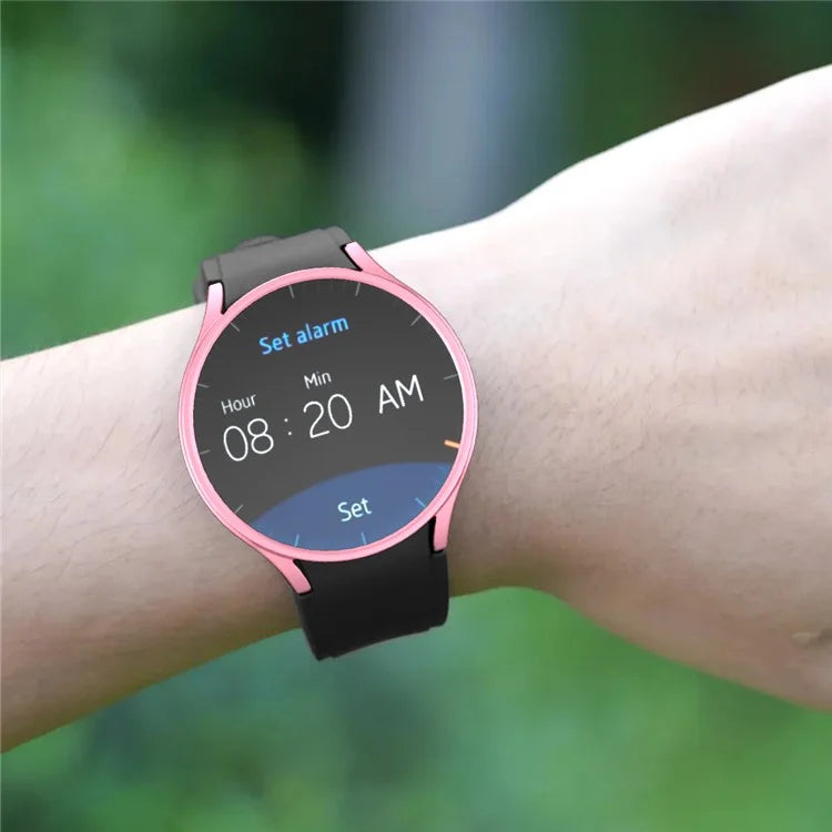 For Samsung Galaxy Watch7 44mm Case Hollow Hard PC Watch Case Cover
