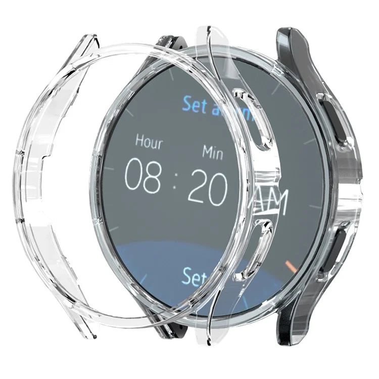 For Samsung Galaxy Watch7 44mm Case Hollow Hard PC Watch Case Cover