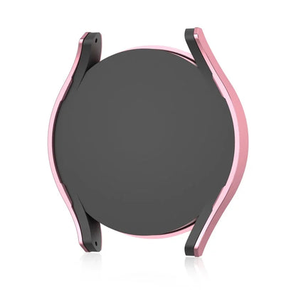 For Samsung Galaxy Watch7 44mm Matte Case with Tempered Glass Screen Film Hard PC Watch Cover
