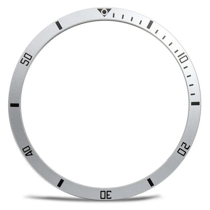 For Samsung Galaxy Watch7  /  Watch6  /  Watch5  /  Watch4  /  44mm Watch Bezel Ring Zinc Alloy Dial Bezel Adhesive Frame Ring Cover