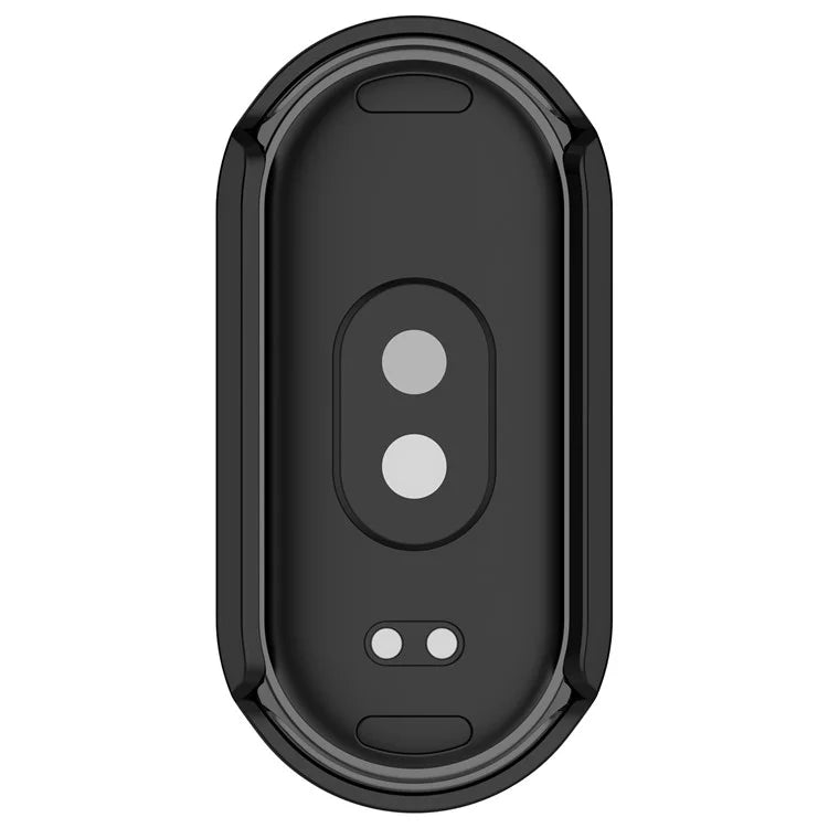 For Xiaomi Mi Band 9 / 9 NFC Rhinestone Decor Hollow-Out Cover PC Watch Frame Case