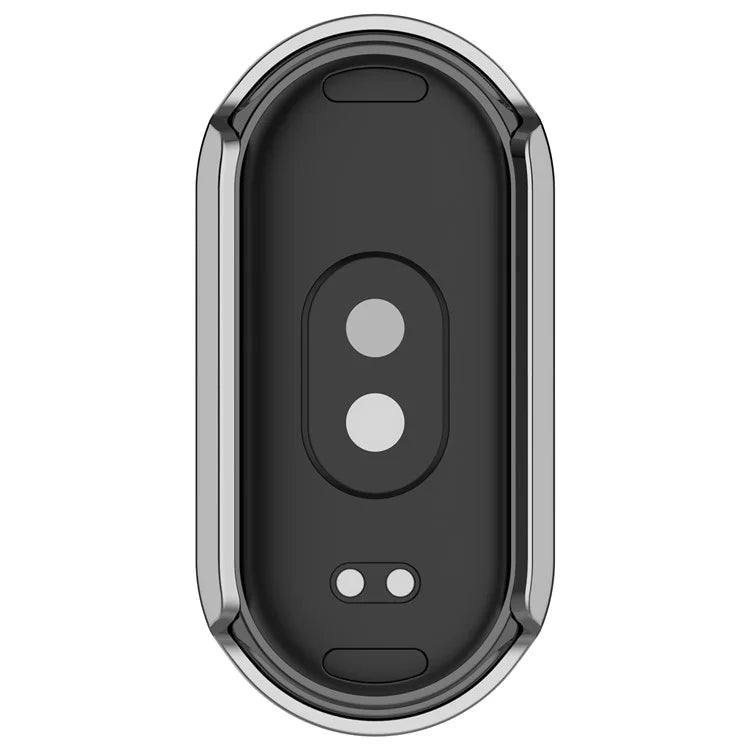 For Xiaomi Mi Band 9 / 9 NFC Rhinestone Decor Hollow-Out Cover PC Watch Frame Case