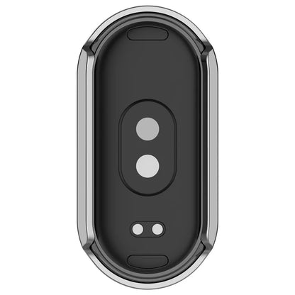 For Xiaomi Mi Band 9 / 9 NFC Rhinestone Decor Hollow-Out Cover PC Watch Frame Case