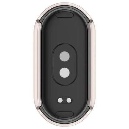 For Xiaomi Mi Band 9 / 9 NFC Rhinestone Decor Hollow-Out Cover PC Watch Frame Case