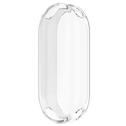 For Xiaomi Mi Band 9 NFC / 9 Full Protection Cover Anti-Scratch TPU Watch Frame Case - Transparent