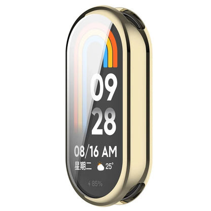 For Xiaomi Smart Band 8 / Mi Band 9 / 9 NFC Electroplating Full Protection Cover TPU Watch Frame Case