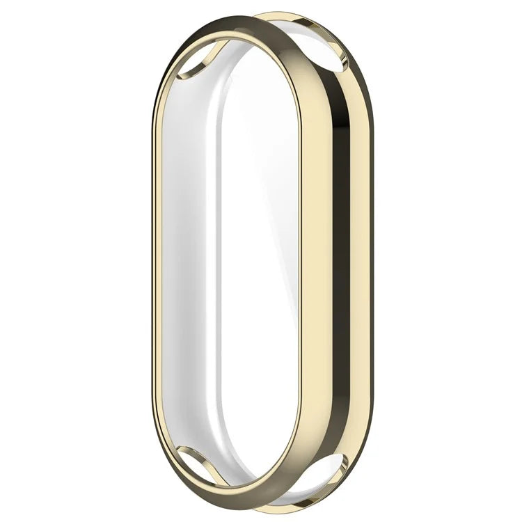 For Xiaomi Smart Band 8 / Mi Band 9 / 9 NFC Electroplating Full Protection Cover TPU Watch Frame Case