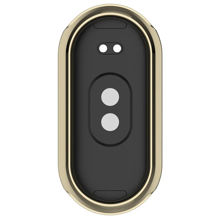 For Xiaomi Smart Band 8 / Mi Band 9 / 9 NFC Electroplating Full Protection Cover TPU Watch Frame Case