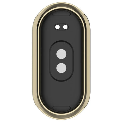 For Xiaomi Smart Band 8 / Mi Band 9 / 9 NFC Electroplating Full Protection Cover TPU Watch Frame Case